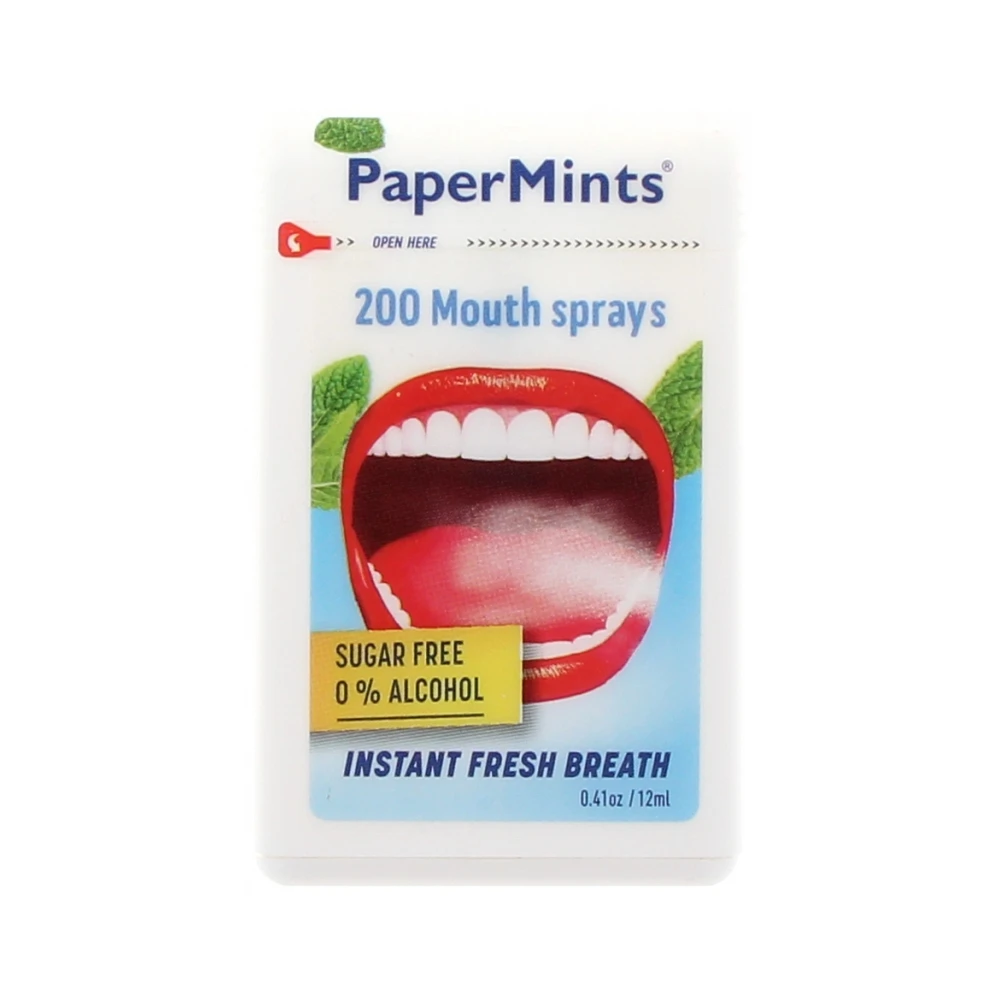 Paper mints Sugar Free Instant Fresh Breath - 12 ml