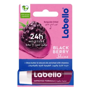 Labello Blackberry Shine Caring Lip Balm - 4.8gm