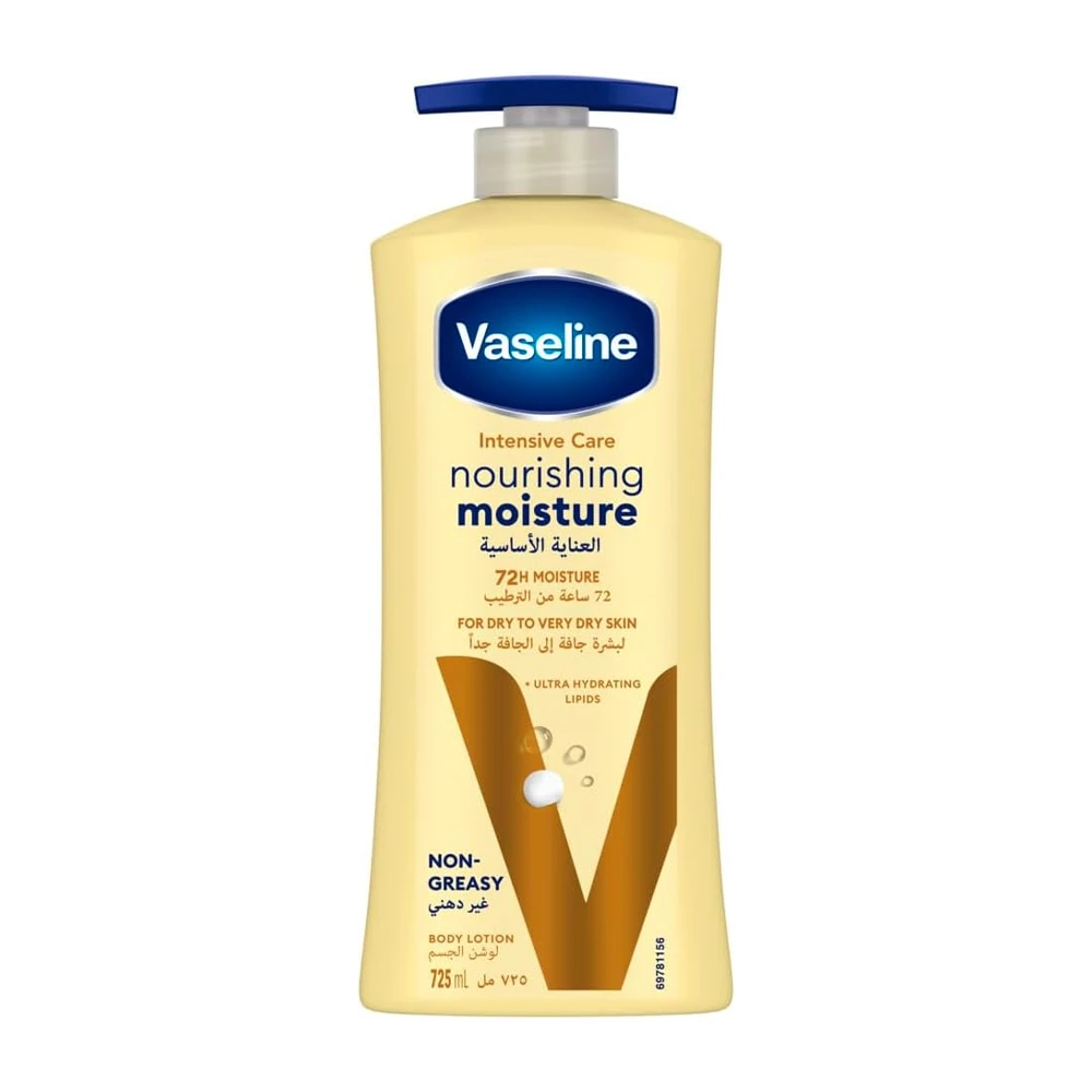 Vaseline Nourishing Moisture Body Lotion for Dry & Very Dry Skin - 725ml