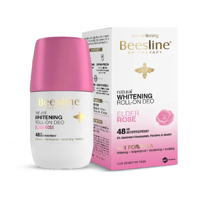 Beesline Whitening Roll-on Deodorant - Elder Rose