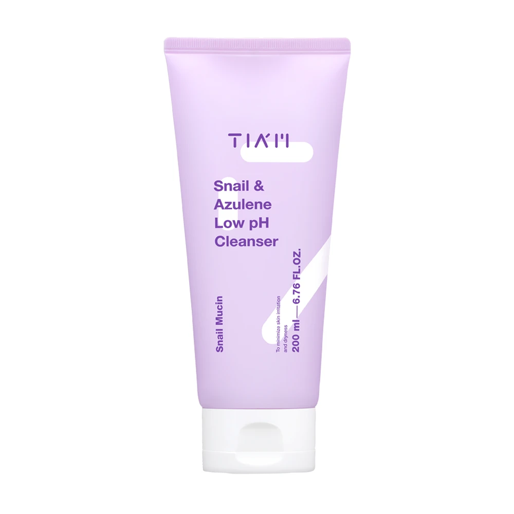 Tiam Snail & Azulene Low pH Cleanser - 200 ml