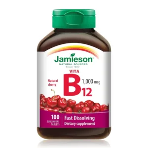 Jamieson Vitamin B12 Fast Dissolving - 1000mcg 100 Tablets