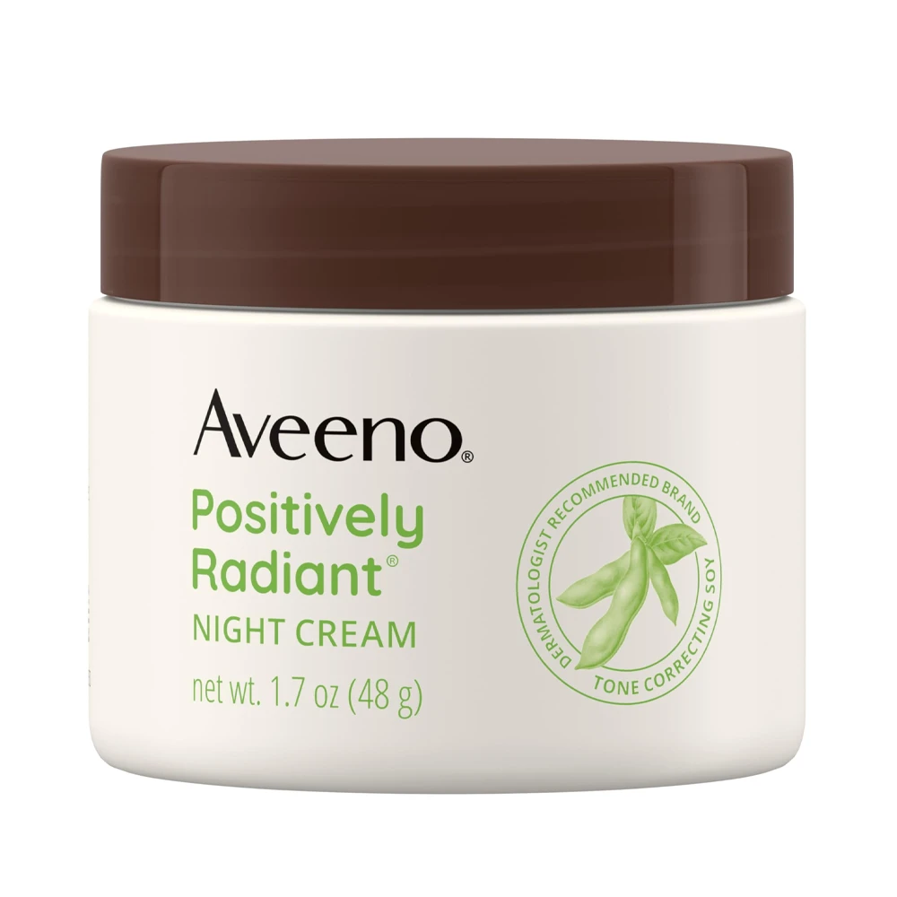 Aveeno Positively Radiant Intensive Night Cream - 48 g