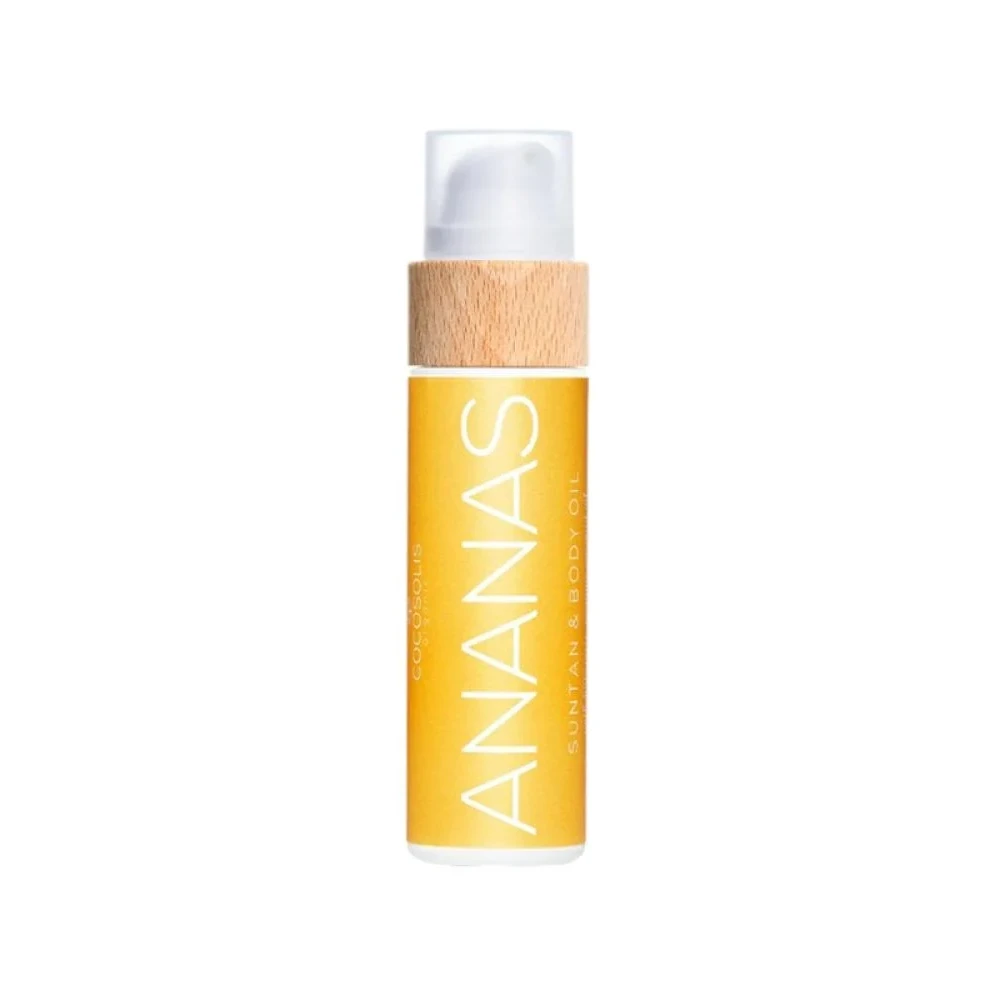 Cocosolis Ananas Suntan Body Oil With 100% Pure Coconut Oil - 110 ml