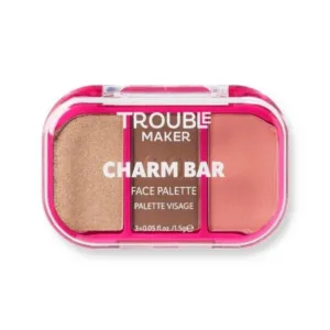 Trouble Maker Charm Bar Face Trio