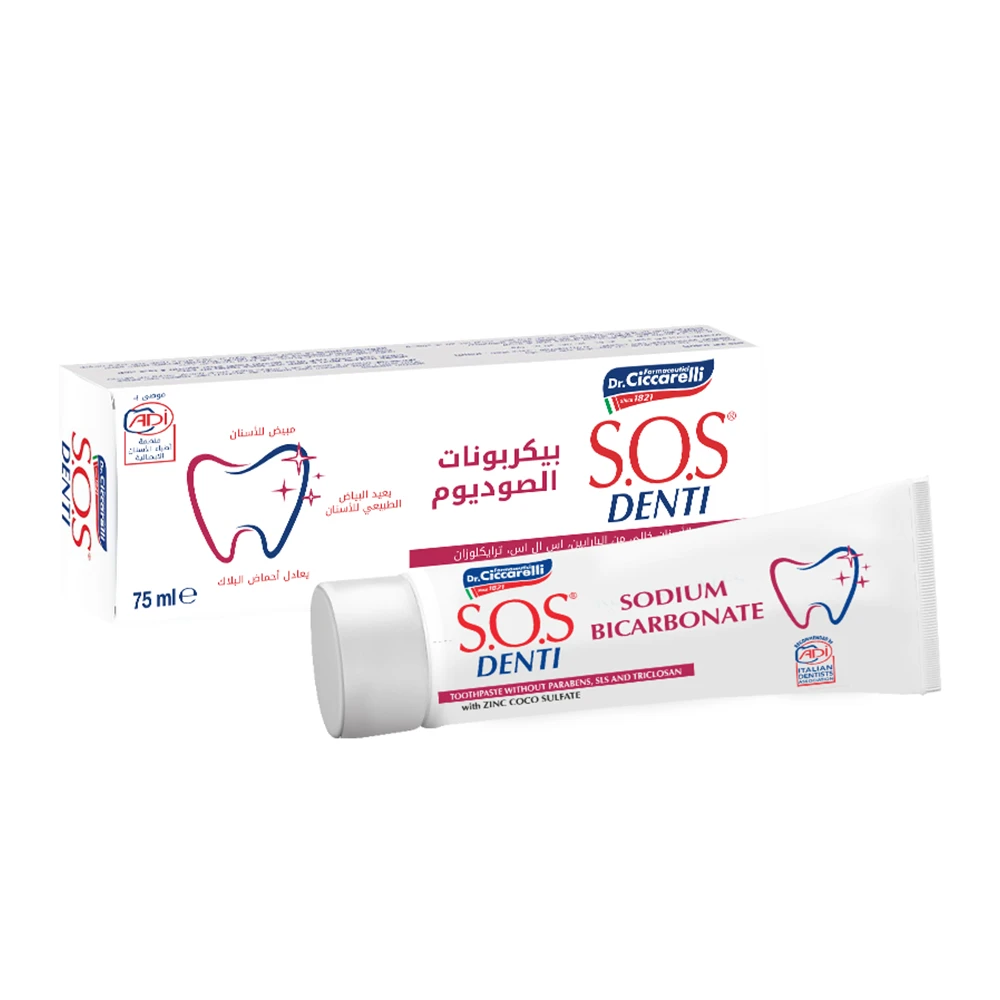 Dr. Ciccarelli S.O.S Denti with Sodium Bicarbonate Toothpaste