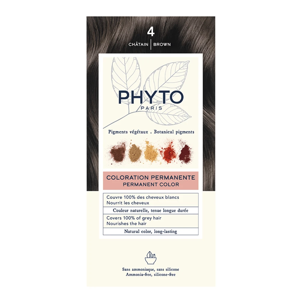 Phyto Color Hair Dye - 4 Brown