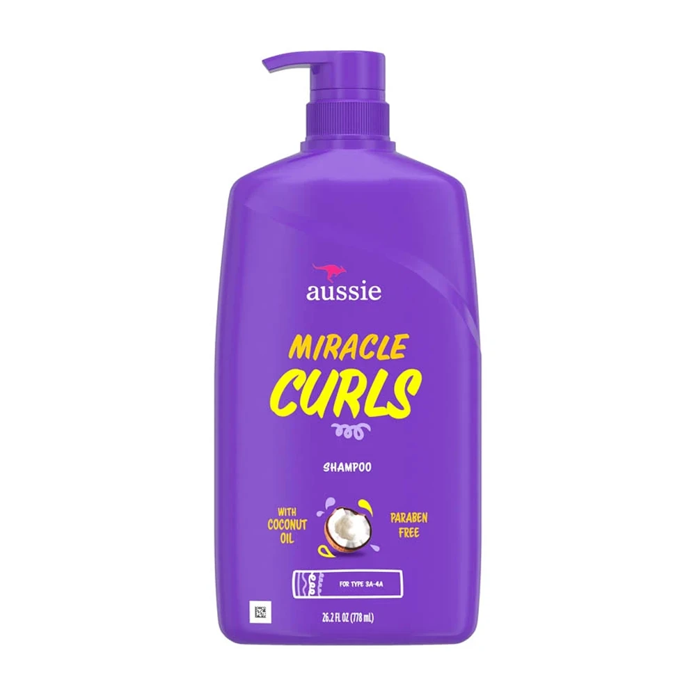 Aussie Miracle Curls Shampoo with Coconut Oil - 778 ml