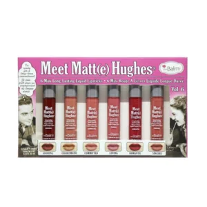 theBalm Meet Matte(e)Hughes Set of 6 Mini Lipsticks - vol6
