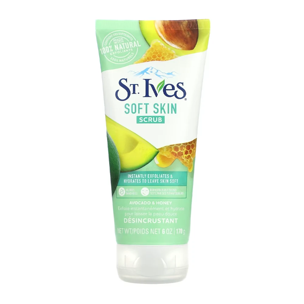 St. Ives Soft Skin Avocado & Honey Scrub - 170g