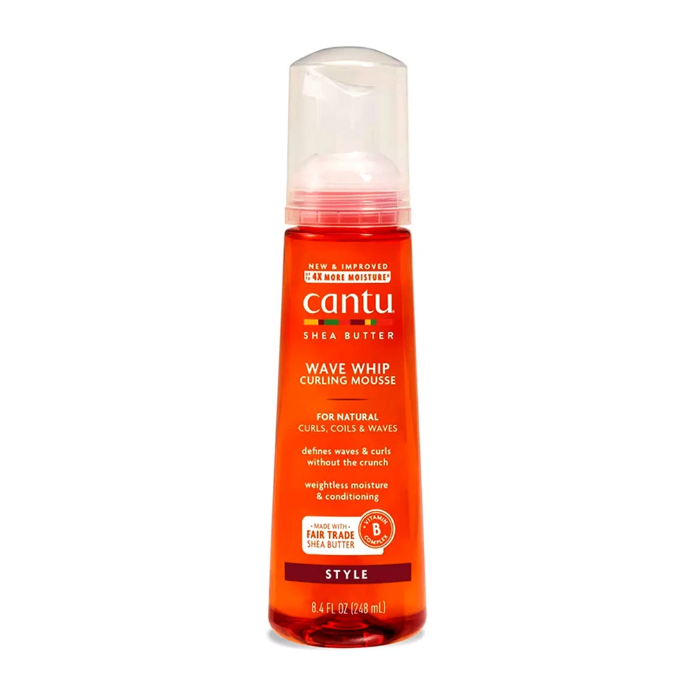 Cantu Shea Butter For Natural Hair Wave Whip Curling Mousse - 248 ml