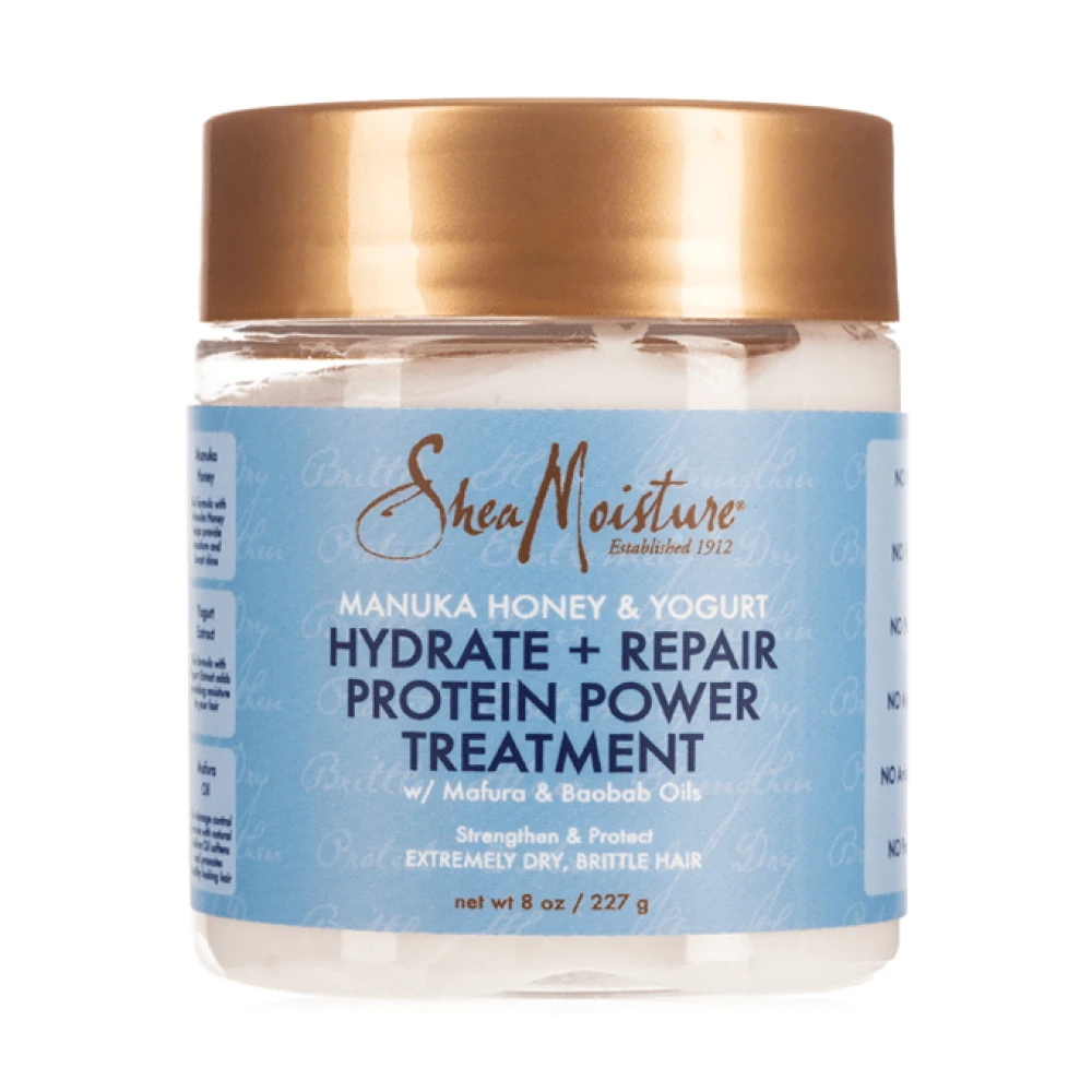 Shea Moisture Manuka Honey & Yogurt Hydrate + Repair Protein Power Treatment - 227 gm