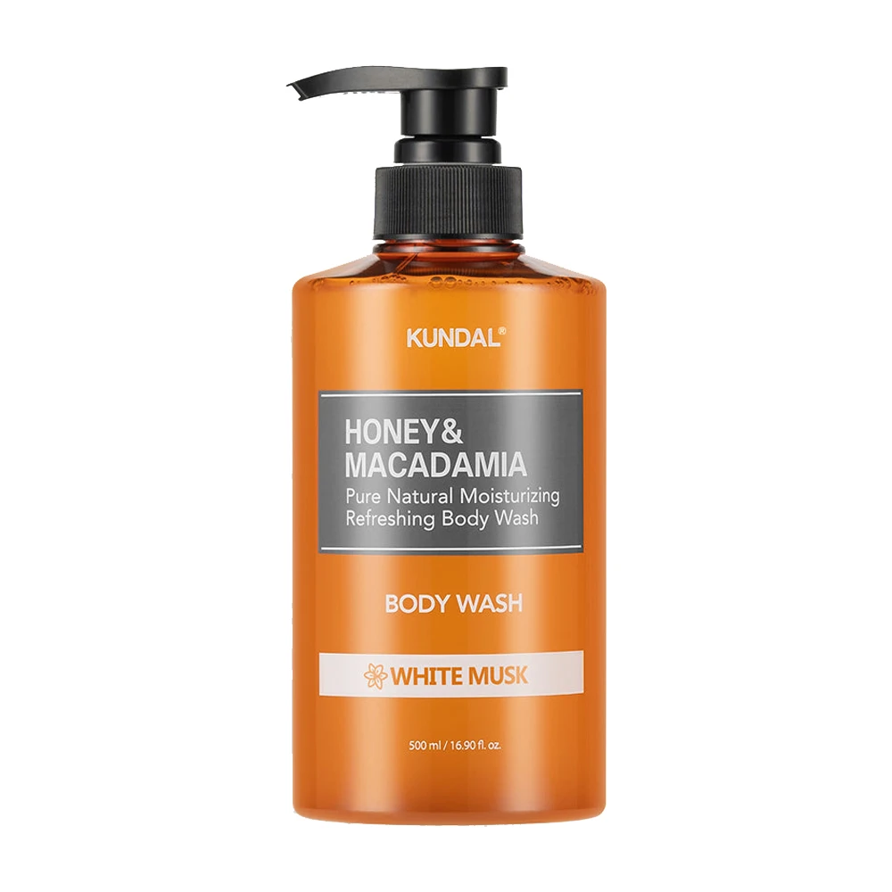 Kundal Pure Body Wash Honey & Macadamia White Musk - 500 ml