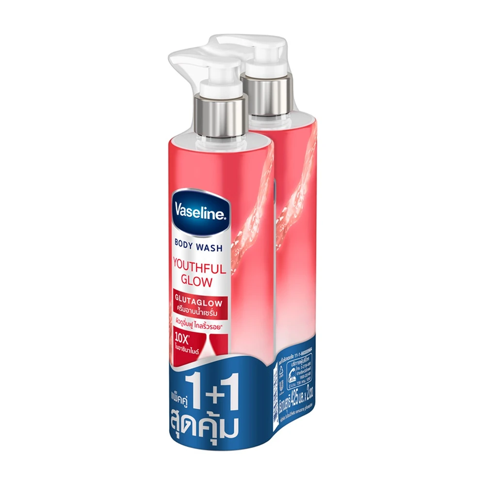 Vaseline Body Wash Youthful Glow - 2 × 425ml