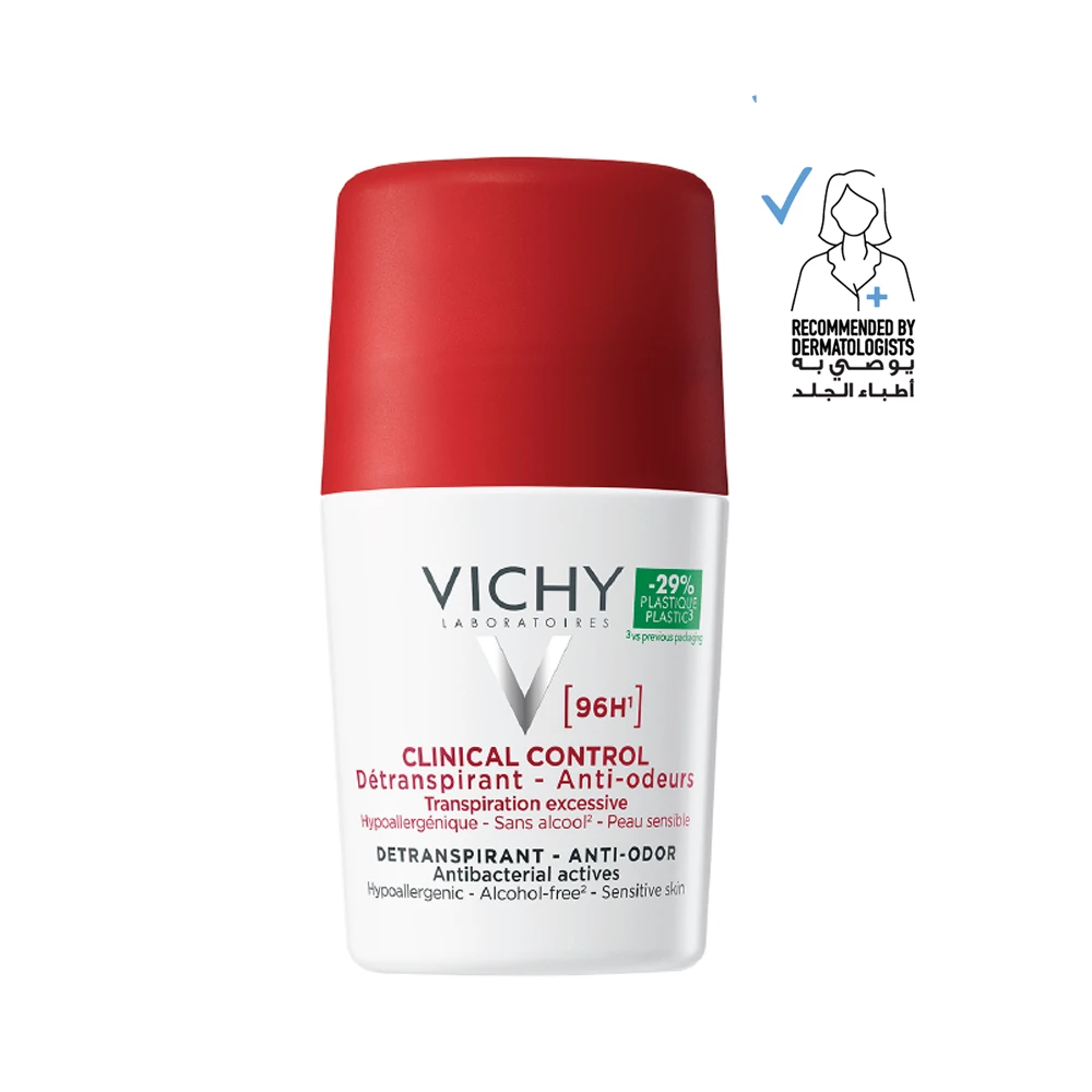 Vichy 96Hr Clinical Control Deodorant for Women - 50ml
