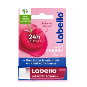 Labello Cherry Shine Caring Lip Balm - 4.8gm