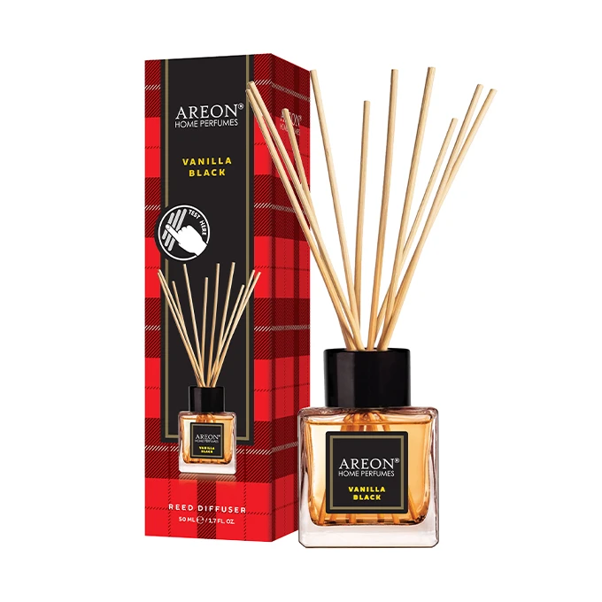 Areon Vanilla Black Reed Diffuser - 50 ml