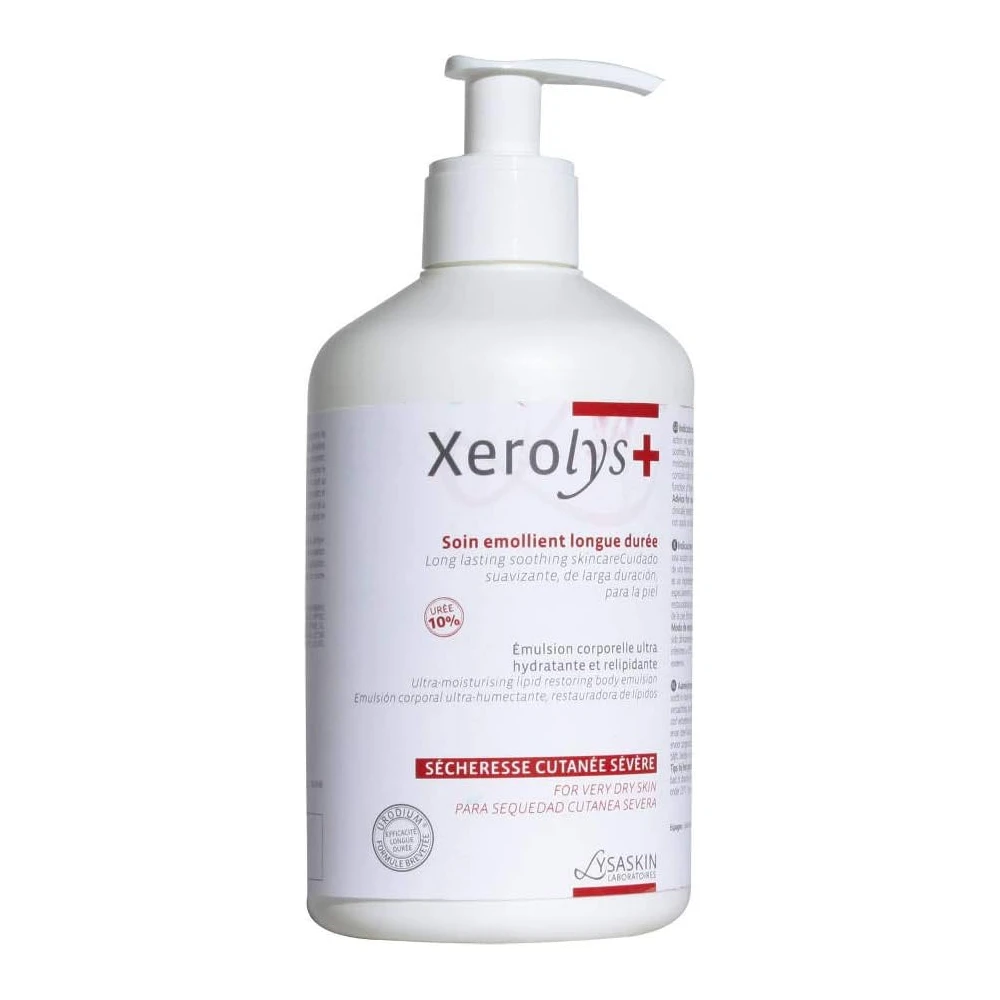 Lysaskin Xerolys + Emollient Emulsion For Very Dry Skin - 500 ml