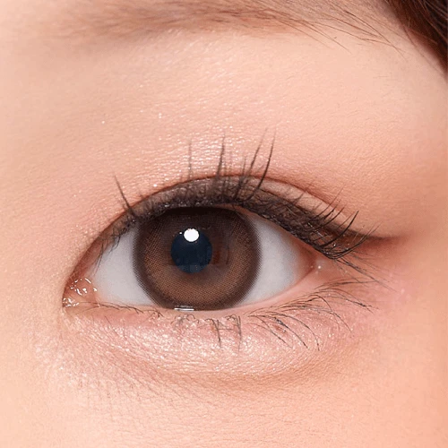 Lens Me Korea Style Color Prescription Contact Lenses - Shine - One Lens