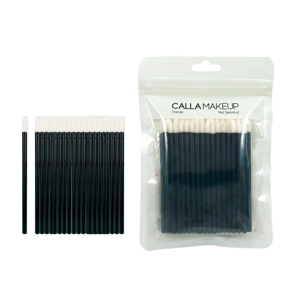 CALLA Makeup Disposable Lip Brushes - 50 Pieces