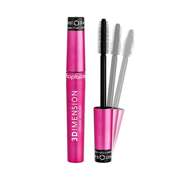 TopFace 3D Imension Volume Mascara - Black