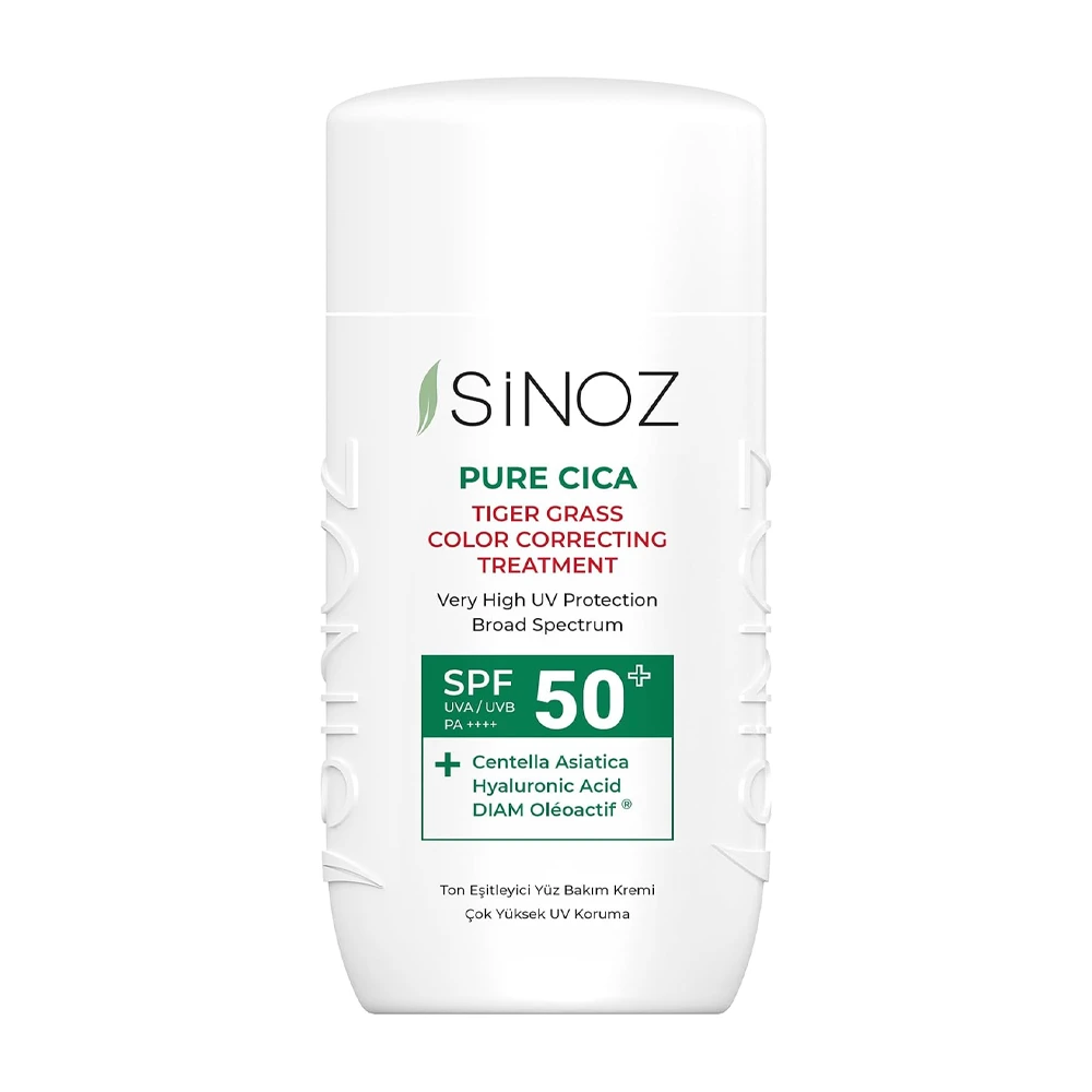 Sinoz Pure Cica Color Correcting Treatment SPF50+ - 50 ML