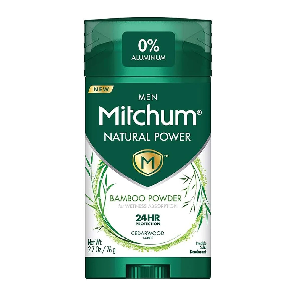 Mitchum Natural Power Deodorant for Men Cedarwood - 76 g