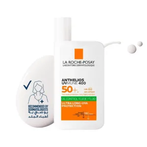La Roche-Posay Innovation Anthelios UVMune 400 Oil Control Fluid Sunscreen SPF 50+ - 50ml