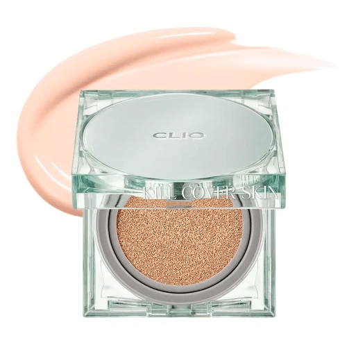 CLIO Kill Cover Skin Fixer Cushion SPF50+ Foundation