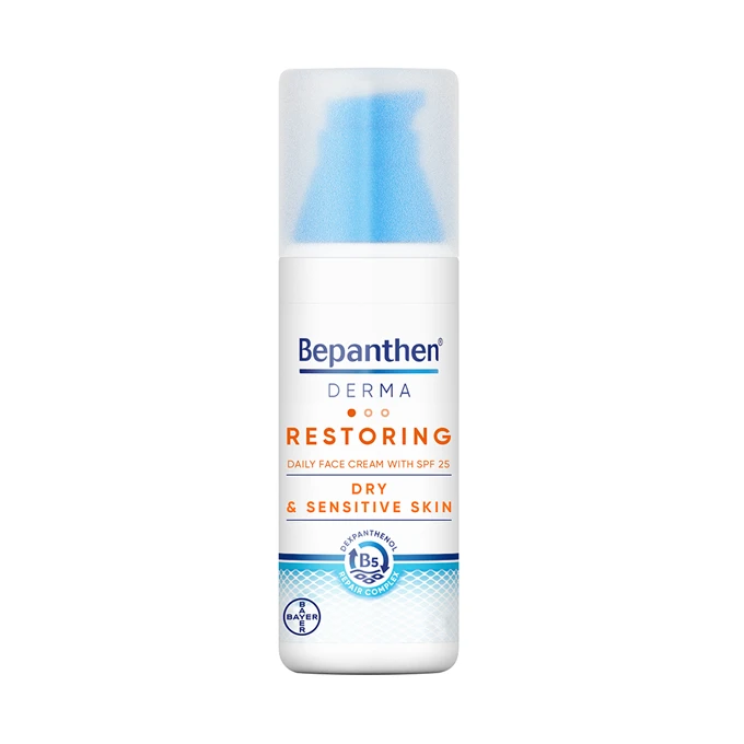 Bepanthen Derma Restoring Daily Face Cream With SPF 25 - 50ml