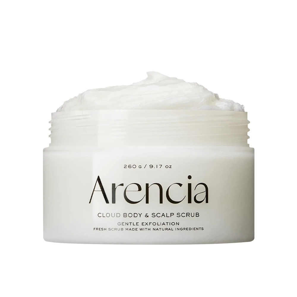 Arencia Fresh Cloud Body & Scalp Scrub White Tea & Neroli - 260g