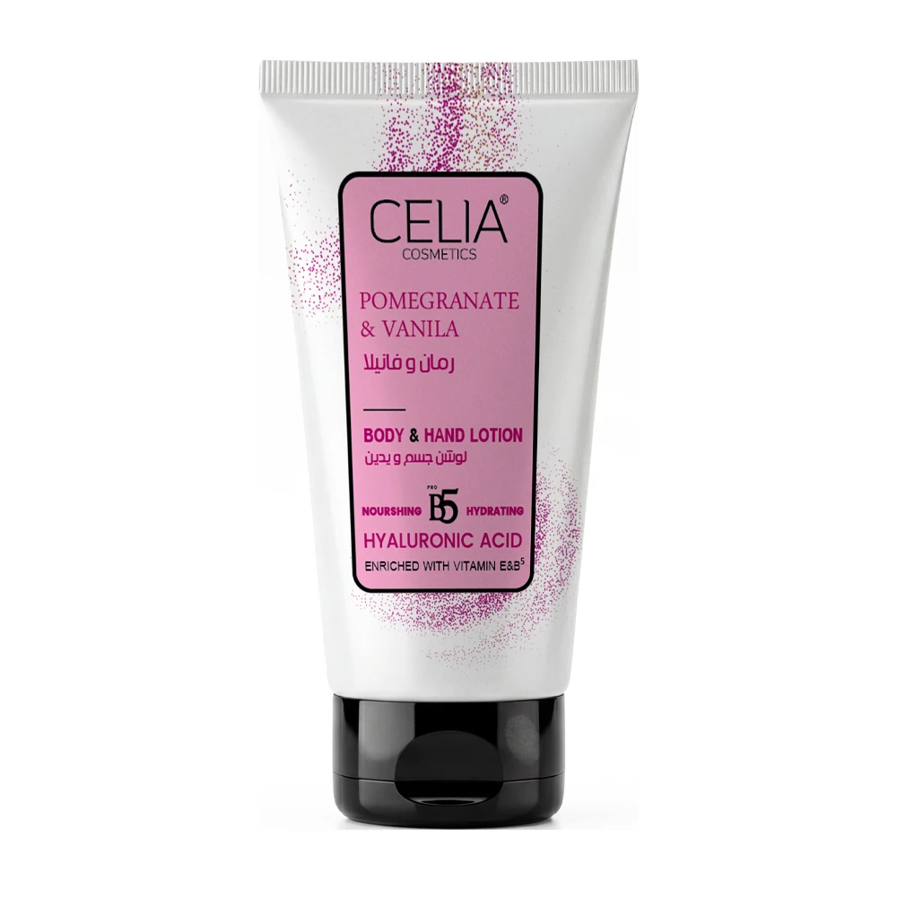 Celia Hand & Body Lotion Pomegranate And Vanilla -150Ml