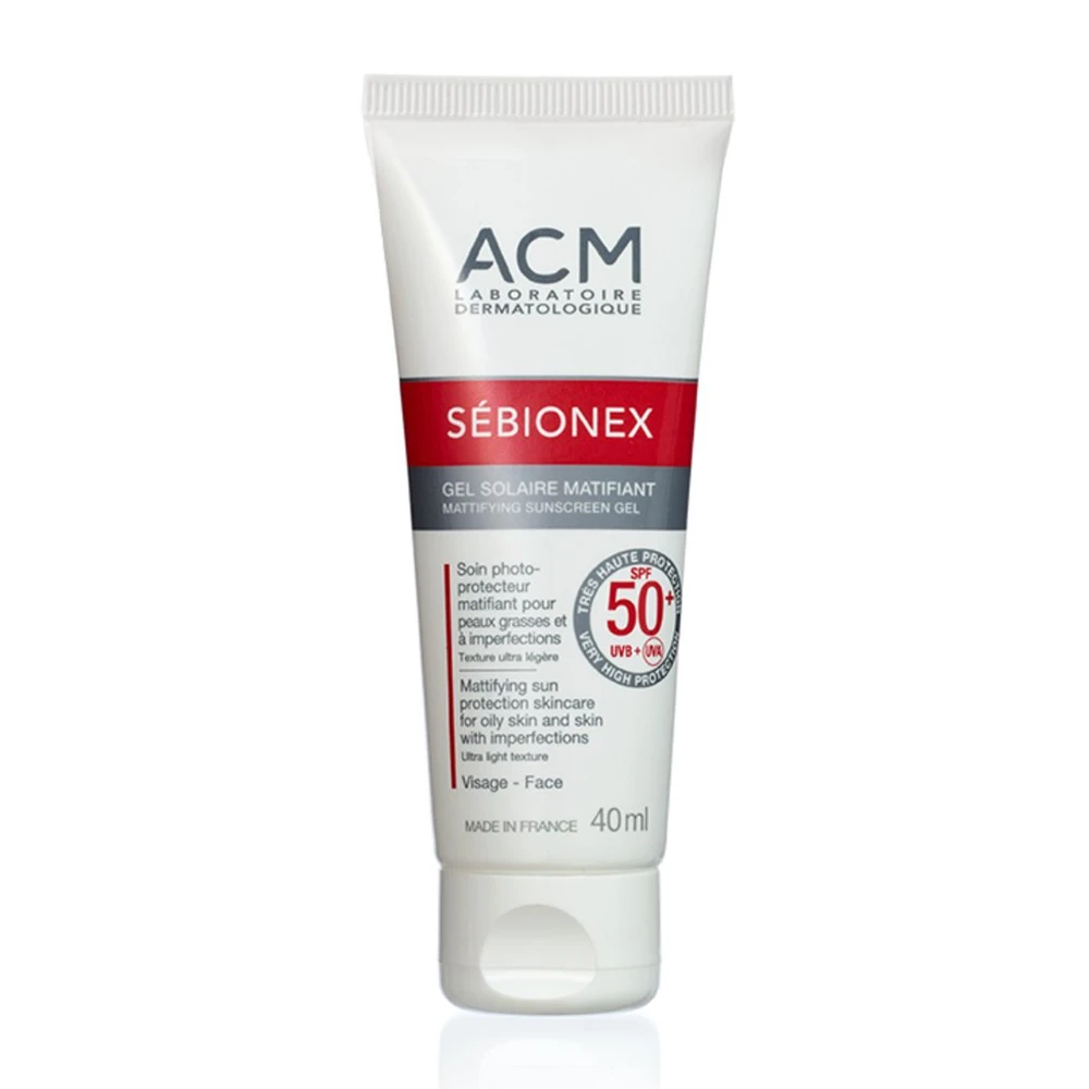 ACM Sebionex Mattifying Sunscreen Gel SPF50+ - 40ml