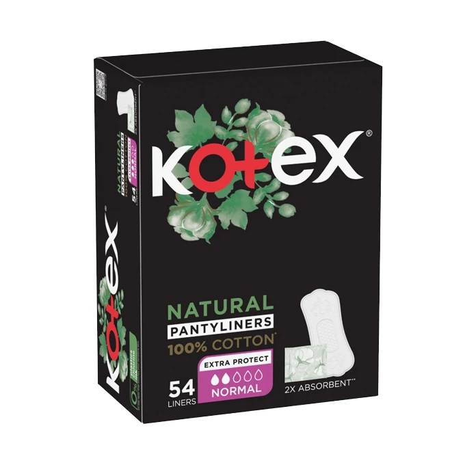 Kotex Natural Normal PantyLiners - 54 PantyLiners