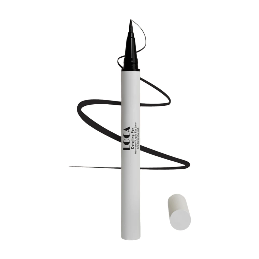 Loca Detailing Pen Waterproof Liquid Eye Liner - Blackest Black 01