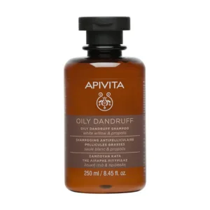 Apivita Oily Dandruff Shampoo White Willow & Propolis - 250 ml