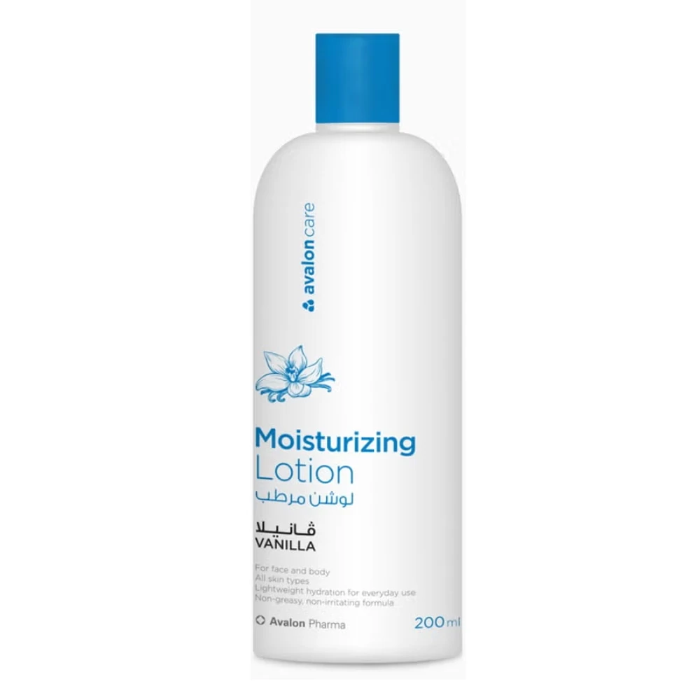 Avaloncare Moisturizing Lotion Vanilla - 200ml