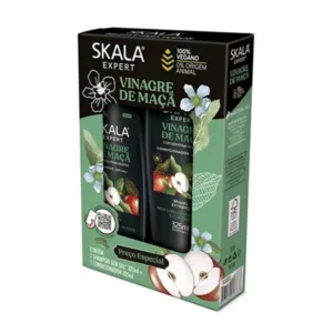 SKALA Apple Vinegar & Keratin Shampoo and Conditioner Kit - 325 ml