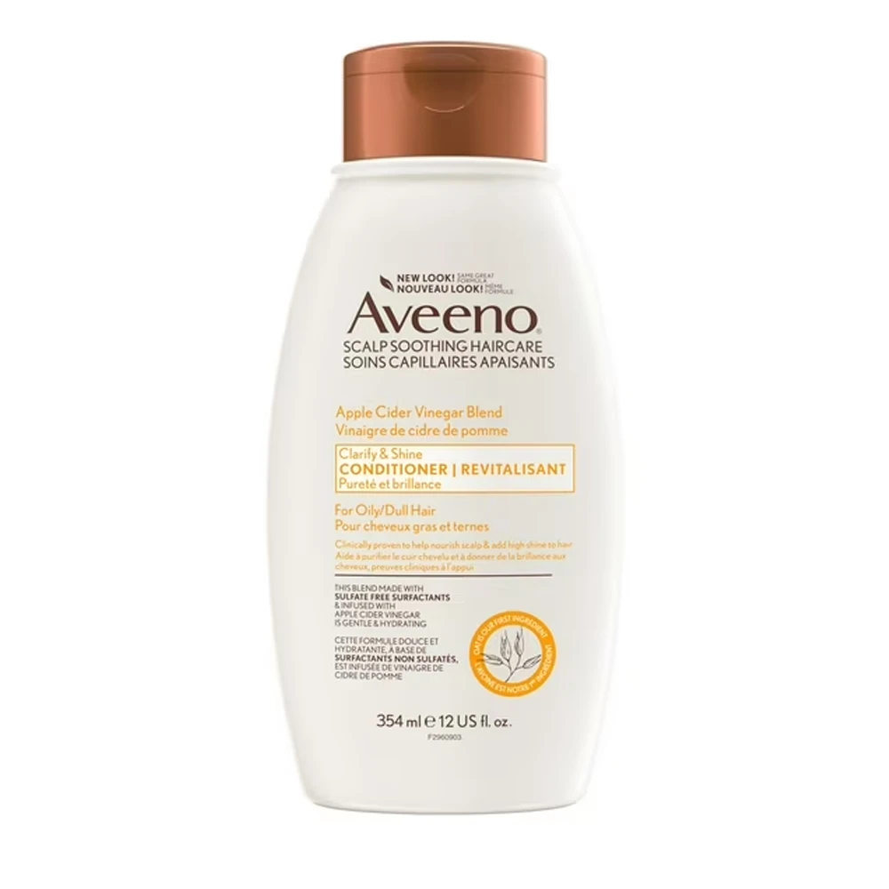 Aveeno Apple Cider Vinegar Blend Clarify & Shine Conditioner - 354 ml