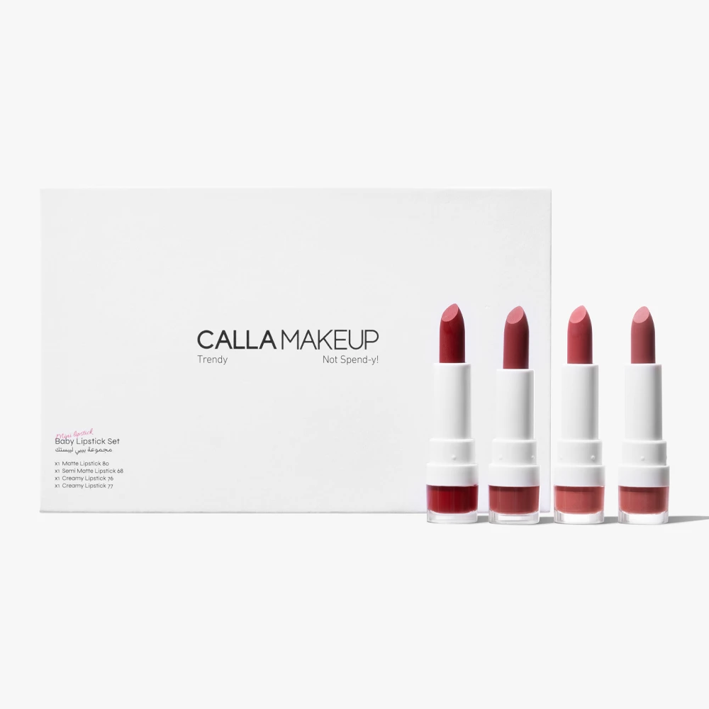 CALLA Makeup Baby Lipstick Set - 4 Pieces