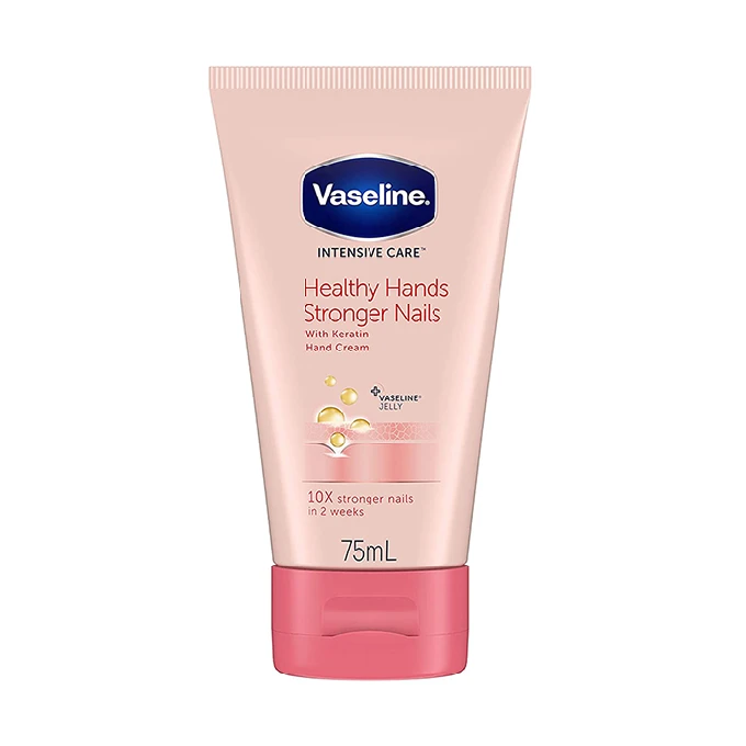 Vaseline Healthy Hands & Stronger Nails With Keratin Hand Cream- 75ml