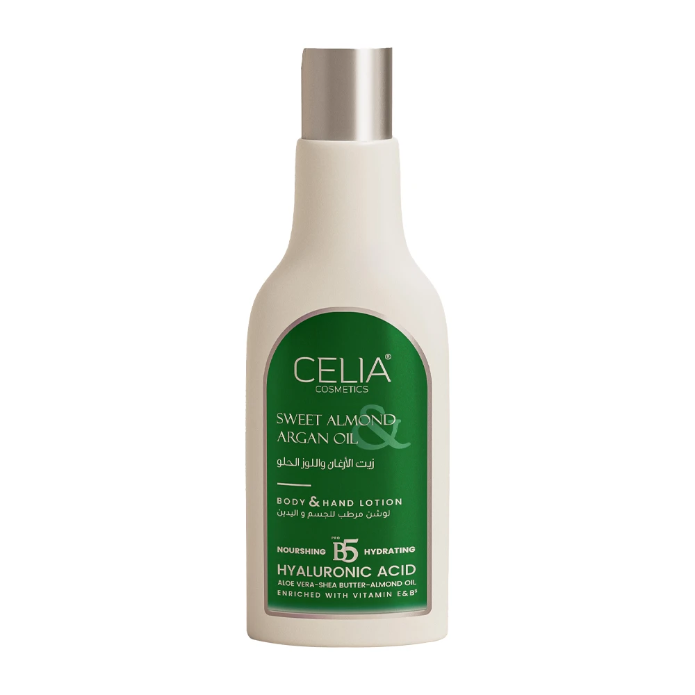 Celia Argan & Sweet Almond Oil Hand & Body Lotion - 200ml