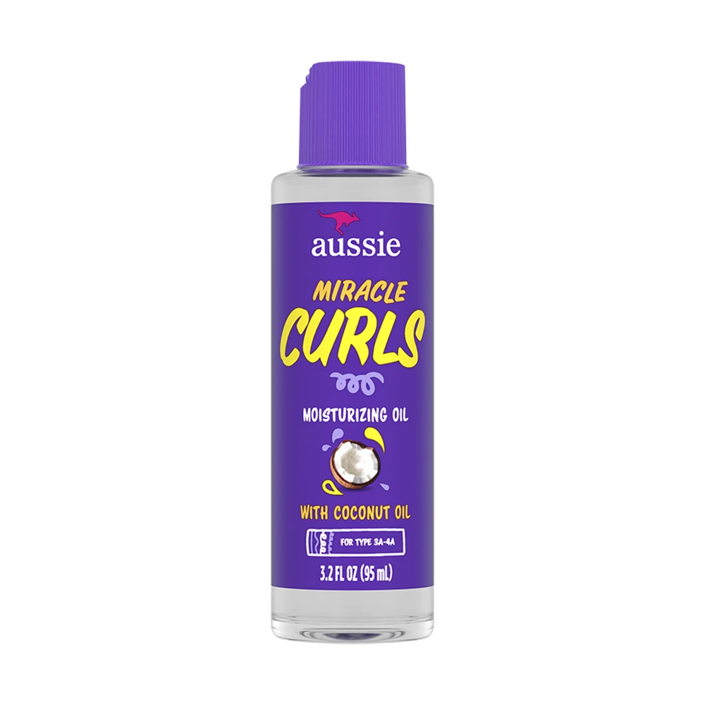 Aussie Miracle Moisturizing Oil with Coconut Oil - 95 ml