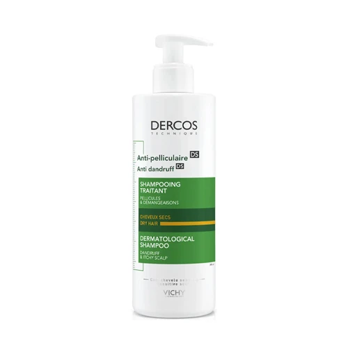 Vichy Dercos Anti Dandruff Shampoo for Dry Hair - 390ml