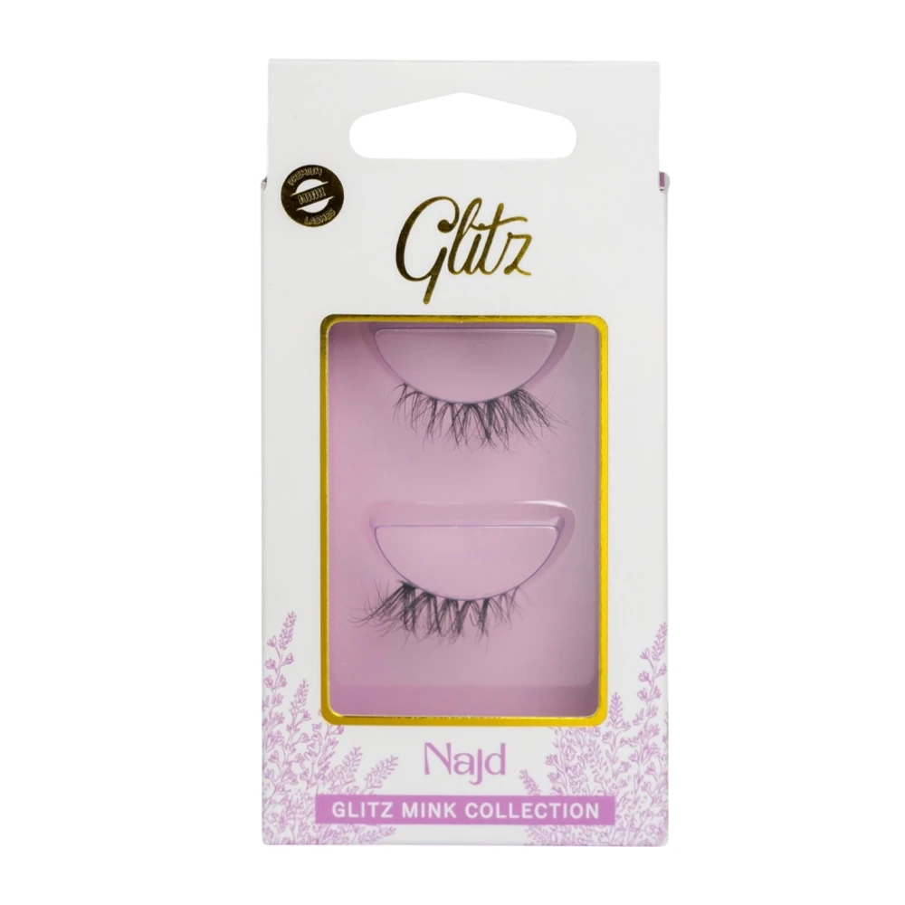 Glitz Natural Mink Hair Lashes - Najd