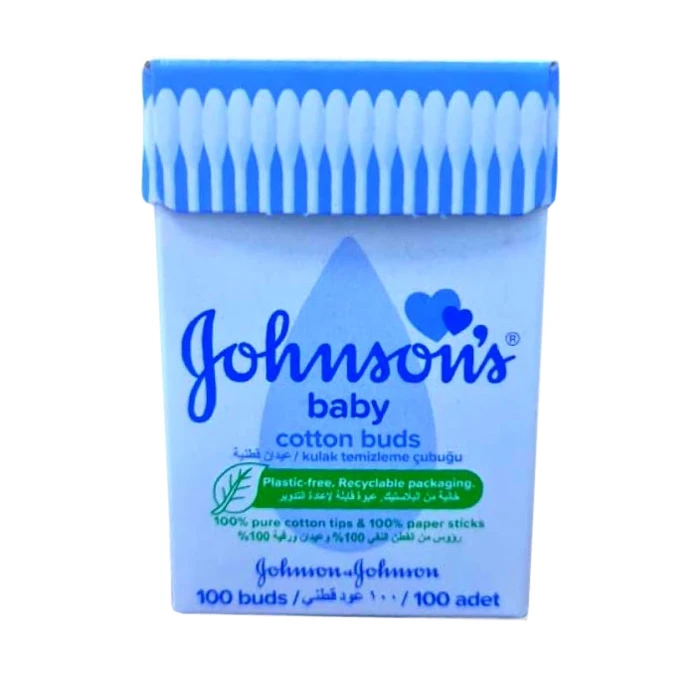 Johnsons Pure Cotton Buds - 100 Buds