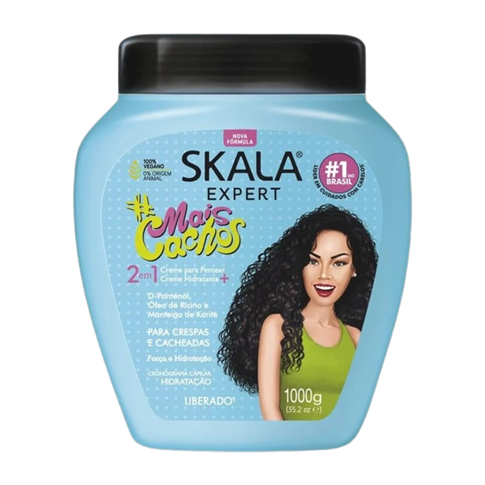 SKALA Expert More Curls 2 in 1 Conditioning Treatment Cream - 1000 g