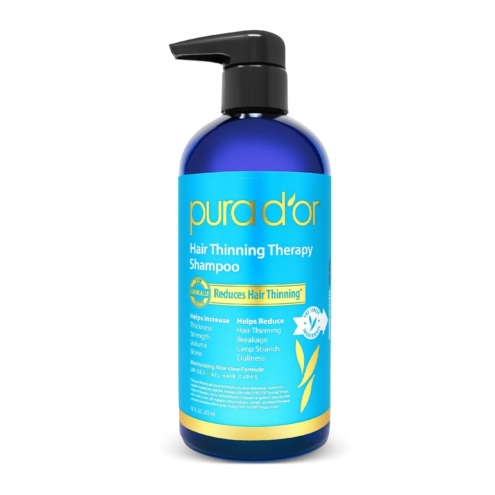 Pura d'or Hair Thinning Therapy Shampoo - 473ml