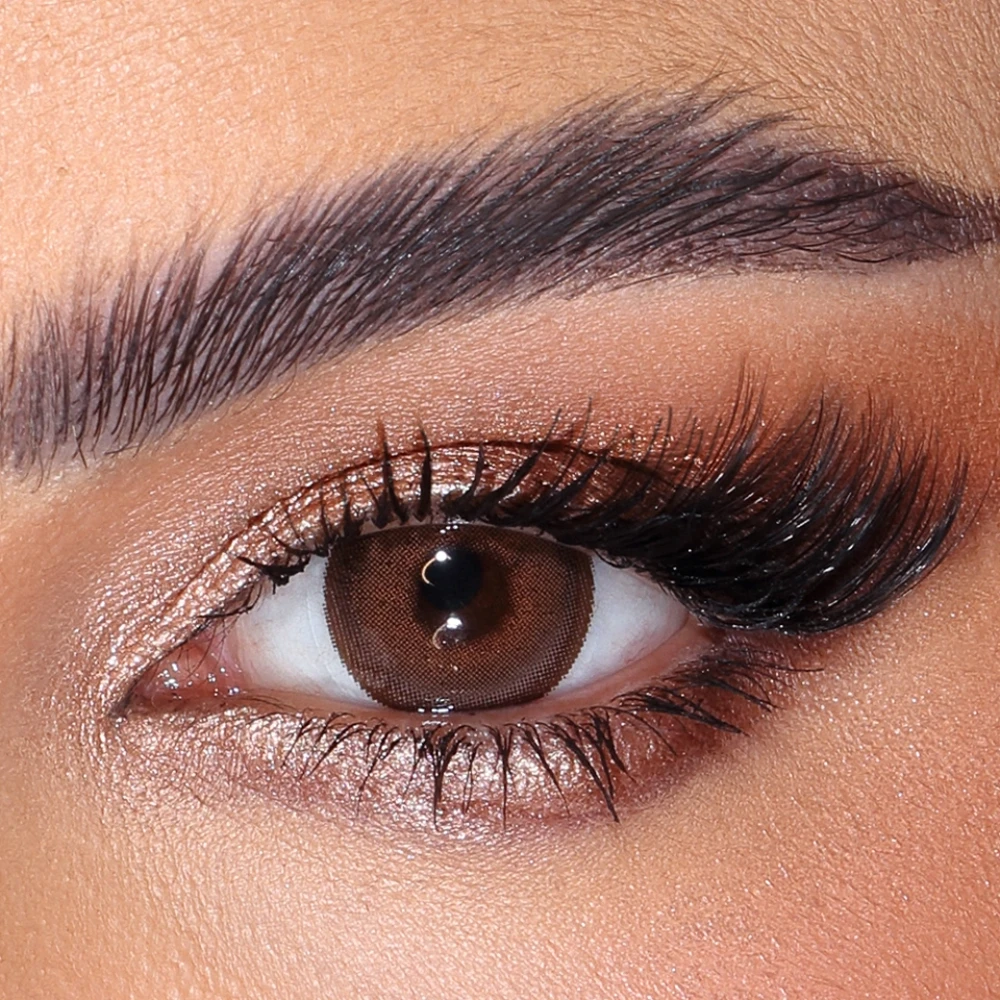 Amara Color Contact Lens - Ginger Bread