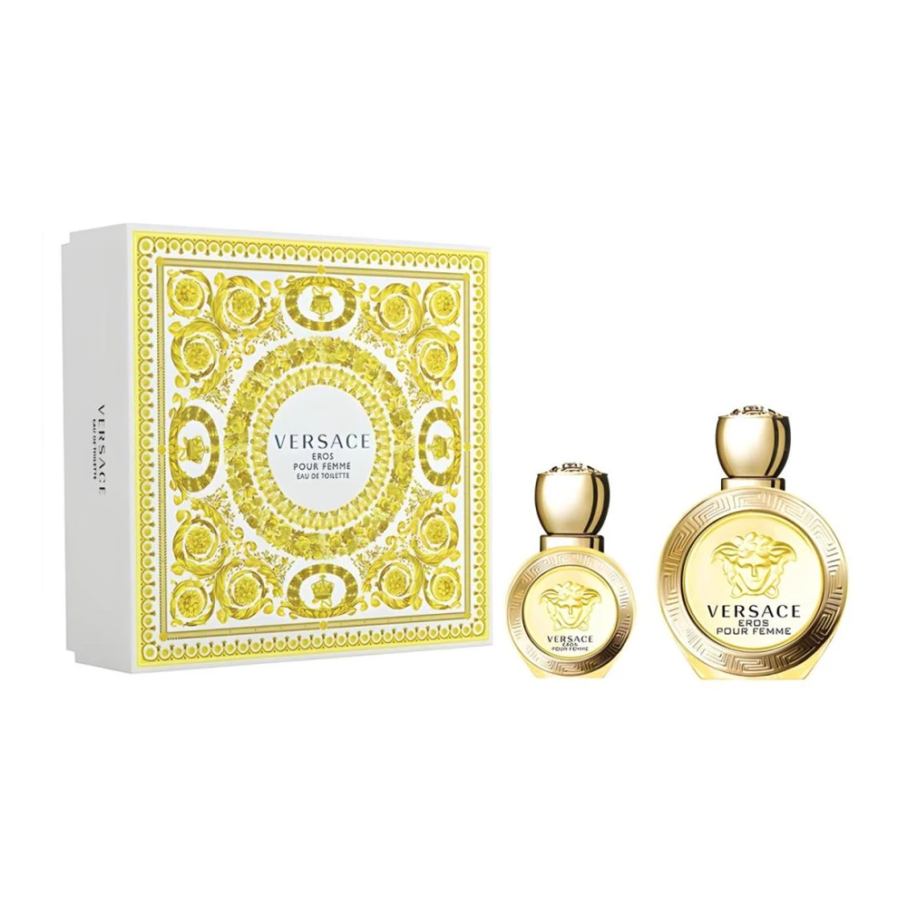 فرزاتشي مجموعة عطر ايروس بور فيم للنساء - او دي تواليت - قطعتين